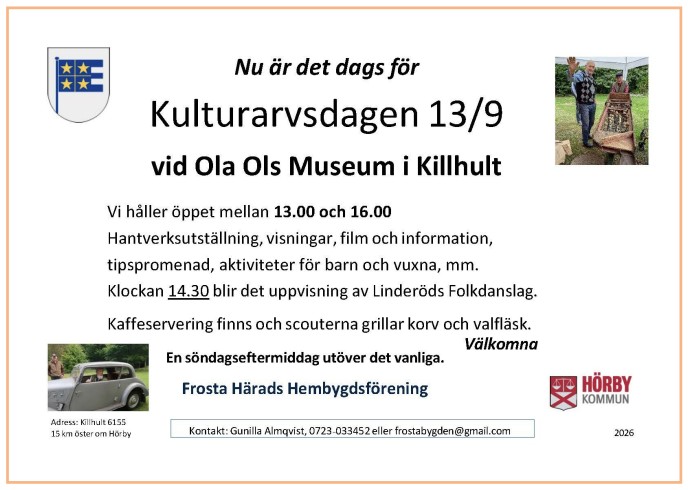 kulturarvsdagen 2026